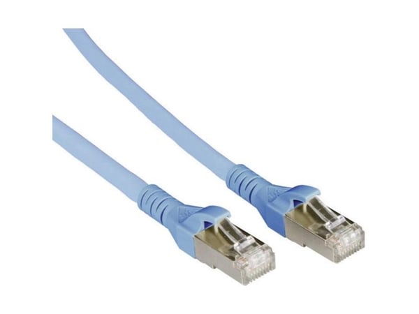 BTR NETCOM Cat6A, 2m, 2 m, Cat6a, RJ-45, RJ-45, Blå