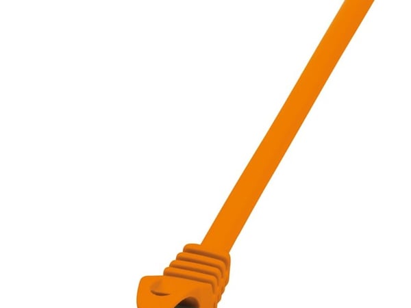LogiLink PrimeLine - Koblingskabel - RJ-45 (hann) til RJ-45 (hann) - SFTP, PiMF - CAT 6a - halogenfri - oransje