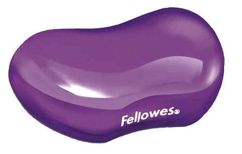 Fellowes Gel Crystal Flex - Handledskudde - lila