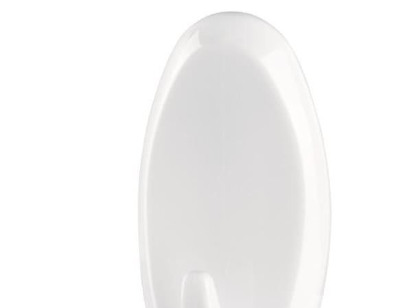 Tesa Powerstrips Large Oval - Selvklebende krok - hvit (en pakke 2)