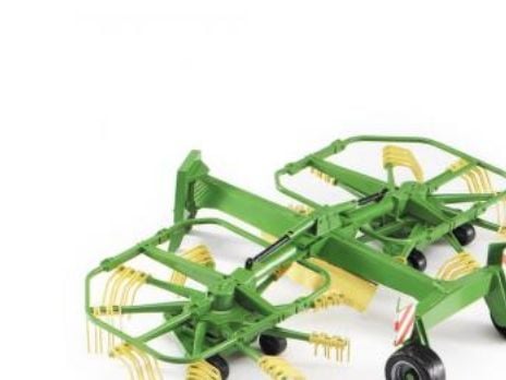 Bruder Krone dual rotary swath windrower toy