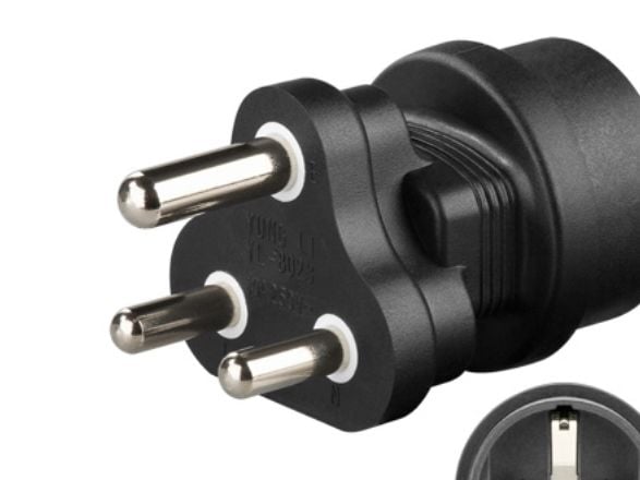 Goobay 95412, Tyyppi F, Tyyppi M, Suora, Suora, 250 V, 10 A
