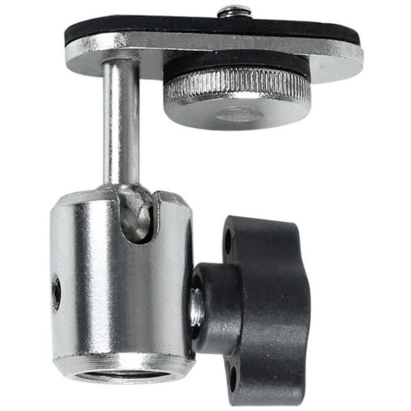 adam hall DCAM1, Shoe-monteringsadapter, Sort, Sølv, Stål, 3 kg, 5/8", 140 g