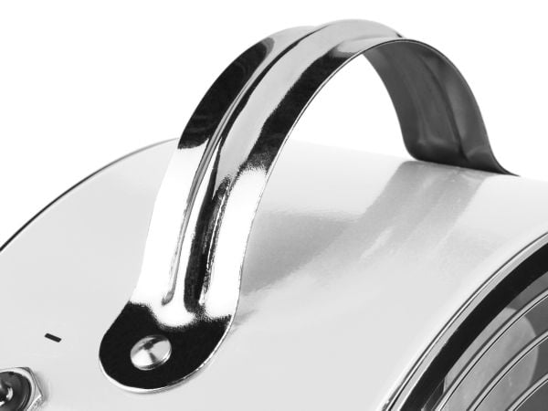 Tristar VE-5967, Husholdningsvifte, Sølv, Hvit, Bord, Metall, 49,5 dB, 1800 RPM