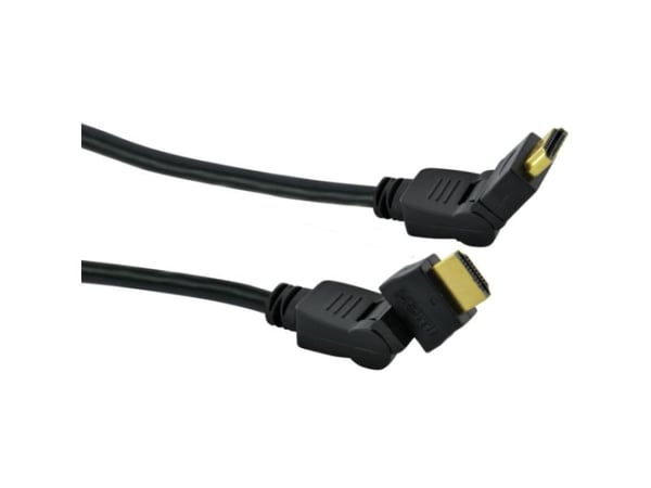 Schwaiger HDMI/HDMI 1.5m, 1,5 m, HDMI Type A (Standard), HDMI Type A (Standard), 4096 x 2160 piksler, 3D, Svart
