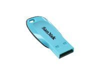 SanDisk Cruzer Blade - USB flash-enhet - 16 GB - USB 2.0 - electric blue
