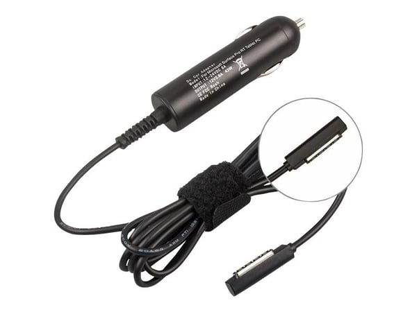 CoreParts - Bilstrømadapter - 43 watt - for Microsoft Surface 2, Pro (Tidlig i 2013), Pro 2, RT