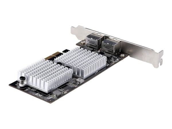 Startech 2-Port 10Gbps PCIe Network Adapter Card, Network Card for PCs/Servers, Full-Height/Low-Profile PCIe Ethernet Card w/Jumbo Frames, NIC/LAN ...
