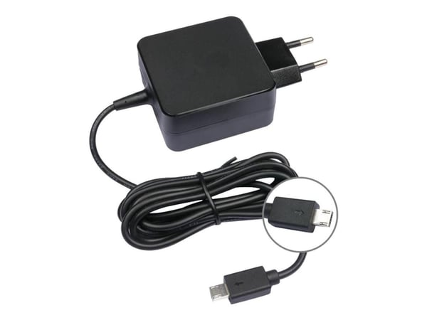 CoreParts - Strømadapter - 24 watt - for ASUS Chromebook C201PA-DS01, DS02, FD0007, FD0008, FD0009, FD0011, FD0013, FD0017, FD0043