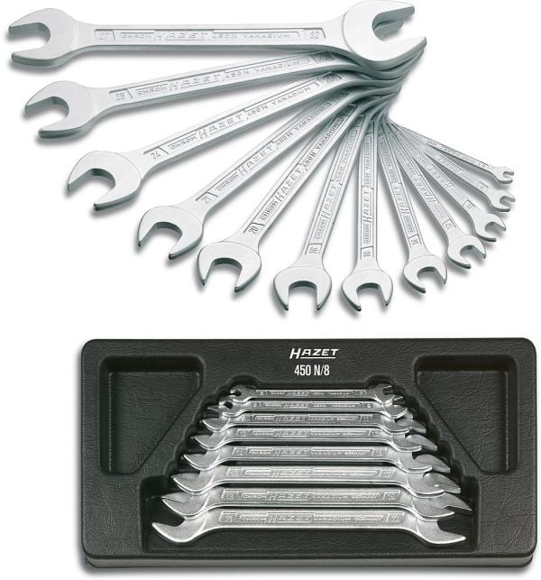 HAZET 450N/12, Kromvanadiumstål, Kromfarget, 6x7,27x32 mm, 1,94 kg, 1 stykker