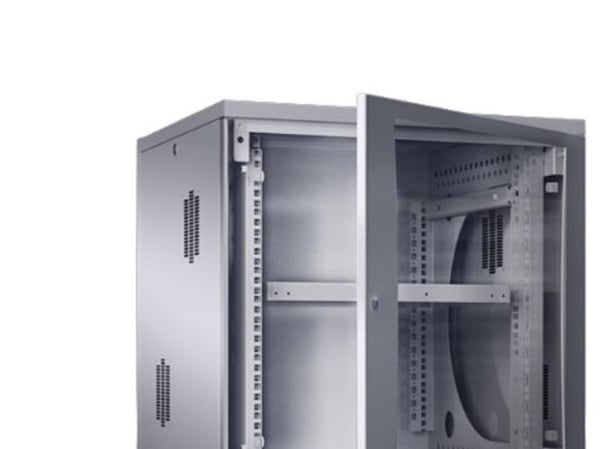 Rittal FlatBox - Skap - veggmonterbar - RAL 7035 - 12U - 19"