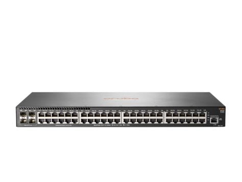 HPE Aruba 2930F 48G 4SFP - Switch - L3 - Styrt - 48 x 10/100/1000 + 4 x Gigabit SFP (opplink) - rackmonterbar