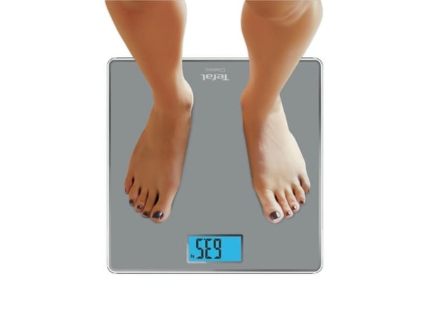 Tefal Classic PP150, Sähkökäyttöinen henkilövaaka, 160 kg, 100 g, Hopea, kg, lb, ST, Neliö