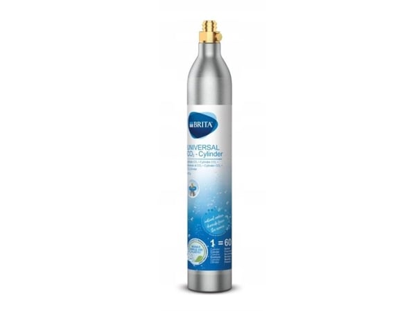 Brita 1051068, Kolsyreladdare, Silver, 425 ml, 60 l