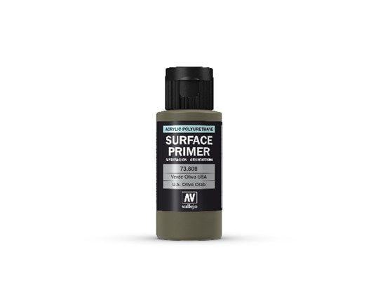Vallejo 70.608, 60 ml, Oliven, Matte, Flaske