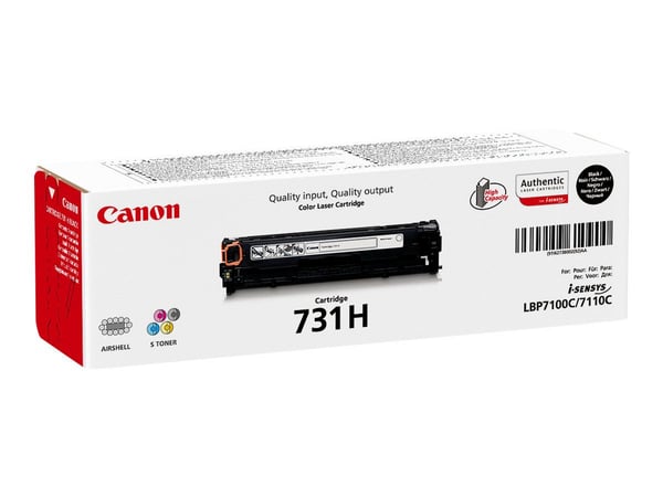 Canon 731H, 2400 sivua, Musta, 1 kpl