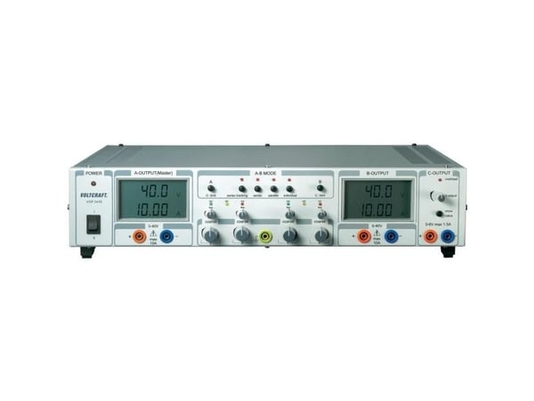 Voltcraft laboratorioteholähde, säädettävä VSP 2410 0,1 - 40 V/DC 0 - 10 A 809 W 3 x (VSP 2410)