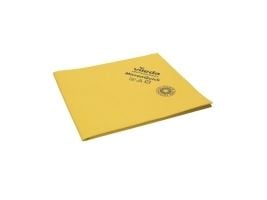 Microfiberklud r-MicronQuick 40x38cm Svanemærket gul 70% genbrugsplast,5 stk/pk