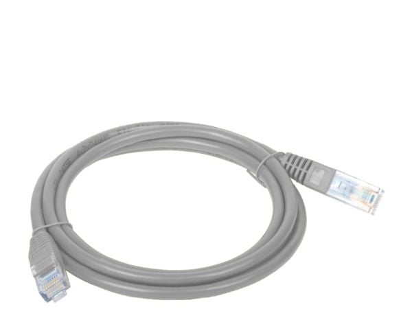 Alantec KKU5SZA10, 10 m, Cat5e, U/UTP (UTP), RJ-45, RJ-45, Grå