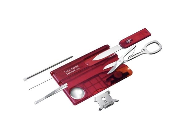 Victorinox SwissCard Lite, 54,5 x 82 x 4,5 mm, 69,5 g