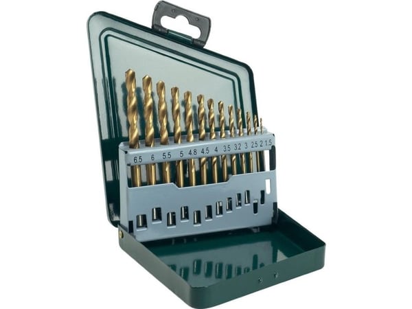 Bosch HSS-TiN - Borsett - for metall - 13 deler