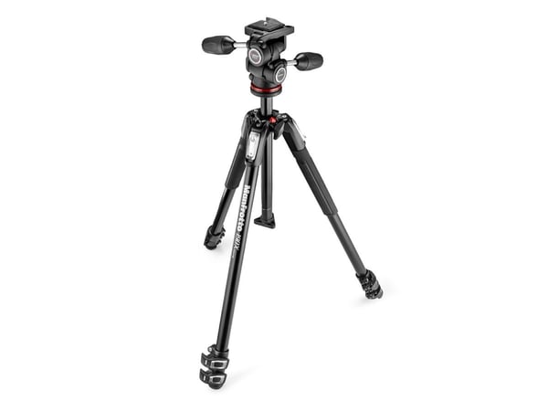 Manfrotto 190X - Tripod - med Manfrotto 804