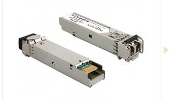 Delock - SFP (mini-GBIC) transceivermodul - 1GbE - 1000Base-SX - LC multimodus - opp til 550 m - 850 nm - for P/N: 66463, 86180, 86203, 89481