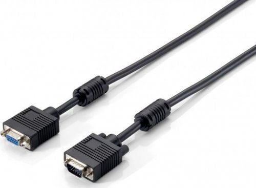 Equip 118802, 5 m, VGA (D-Sub), VGA (D-Sub), Hankjønn, Hunkjønn, Sort