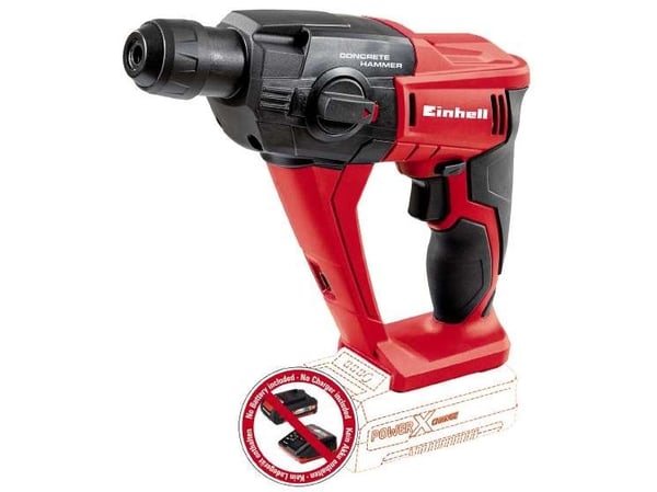 Einhell Expert Plus TE-HD 18 Li - Solo - pyörivä vasara - akkukäyttöinen - 2 tilaa - SDS-plus - 9,9 N-m - 1,2 joulea - ilman akkua - 18 V - SOLO Einhell Expert Plus TE-HD 18 Li - Solo - pyörivä vasara - akkukäyttöinen - 2 tilaa - SDS-plus - 9,9 N-m - 1,2 joulea - ilman akkua - 18 V - SOLO