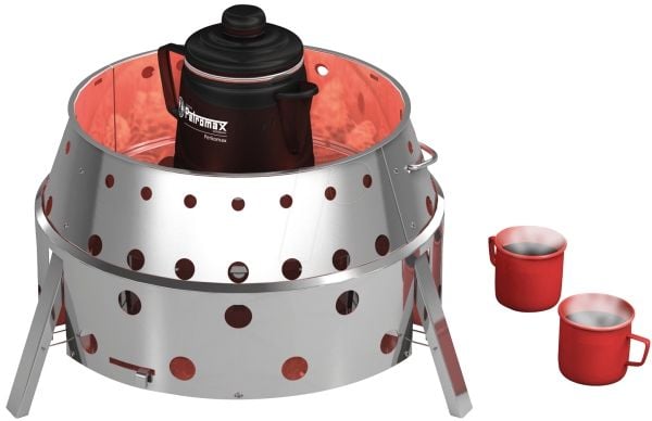 Petromax Atago, Grilli, Kedel, Rist, Rustfrit stål, Rund, Rustfrit stål