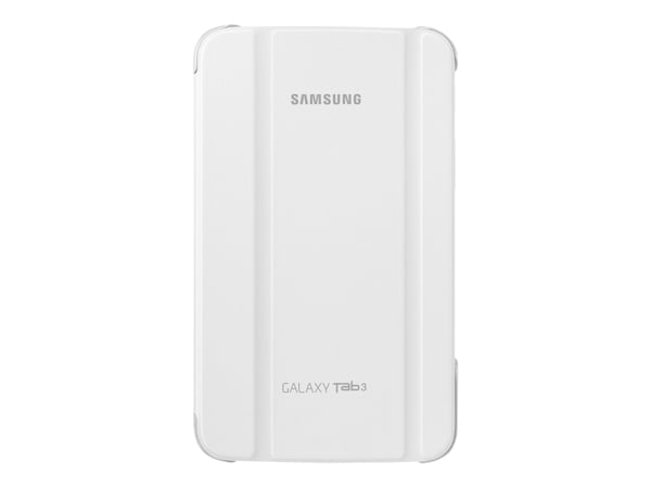 Samsung Book Cover EF-BT210B - Lommebok for nettbrett - polarhvit - 7" - for Galaxy Tab 3 (7 tommer)