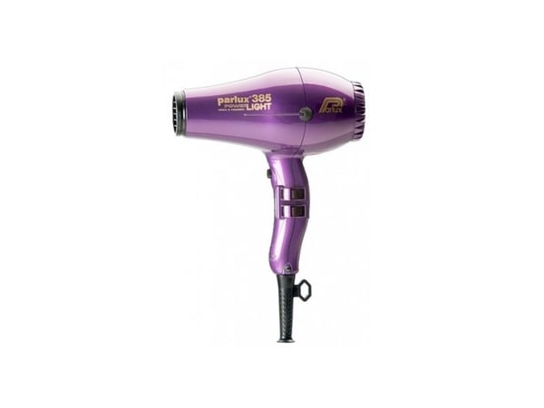 Parlux 385, 2200 timer, 79 m³/t, Fiolett, Hengeløkke, 3 m, 2150 W