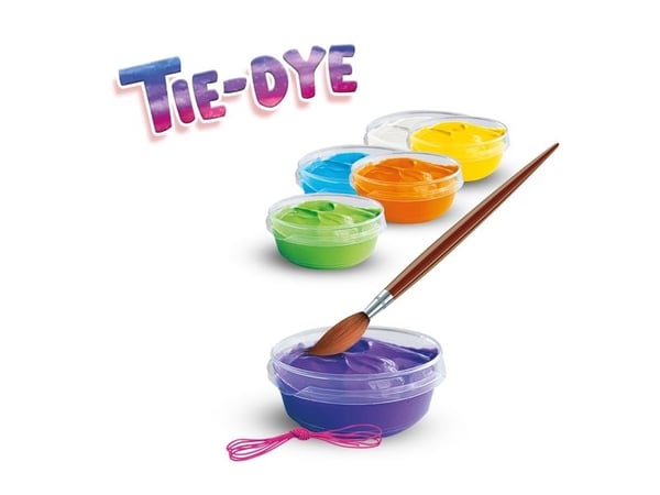 SES Creative Tie-dye textile paint, Blå, Grønn, Oransje, Lilla, Rød, Gult, Tekstil maling, Væske