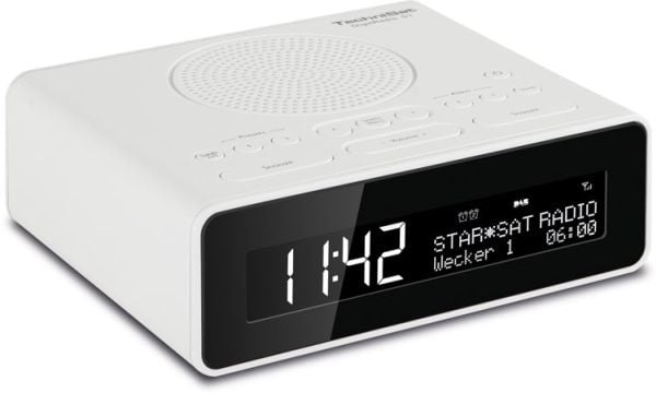TechniSat DigitRadio 51 - DAB-radio - hvit