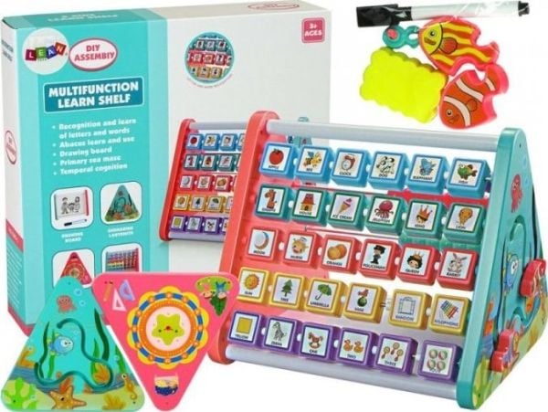 Lean Sport Educational Triangle Counting Hylly Letter Objects Animals Eläimet