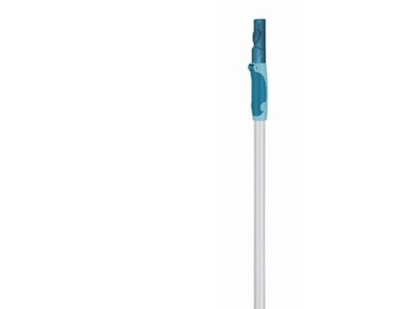 Leifheit 41522, Skaft till golvmopp, Grå, Turkos, Polyamid, Polypropylen (PP), Gummi, Stål, Termoplastisk elastomer (TPE), 1 styck, 650 g, 50 mm