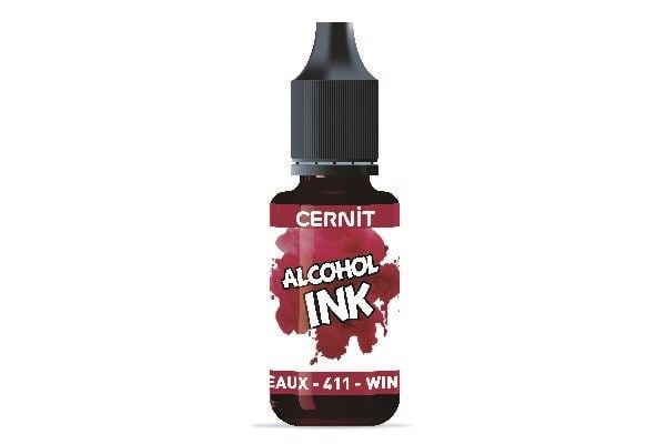 Carioca Cernit alcohol ink 20 ml vinrød