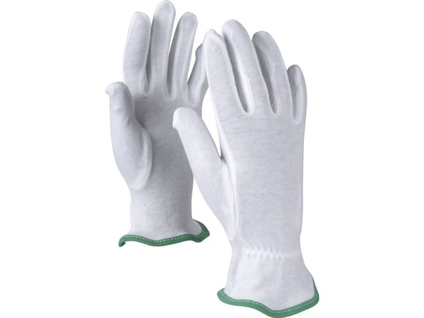 Työkäsineet, OX-ON® Knitted Basic 13004, valkoinen, koko 10