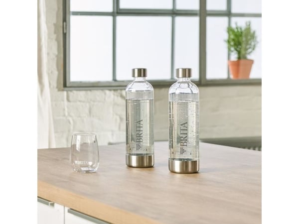 BRITA sodaONE - Vattenflaska - 1 L (paket om 2)