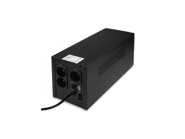 MicroUPS 2000VA/1200W 2×9Ah UPS, avbrottsfri strömförsörjning