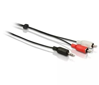 Philips SWA2520W - Lydkabel - mini-phone stereo 3.5 mm hann til RCA hann - 3 m - skjermet