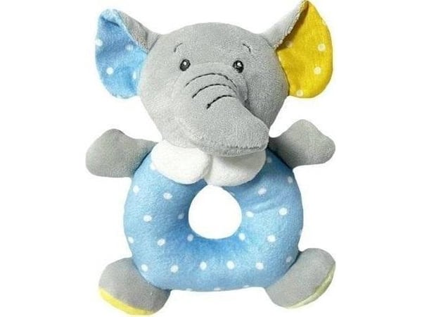 Tulilo Elephant Rangle 18 cm, fargerik