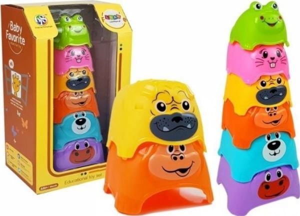 Lean Cars Lean Sport Tuonti LEANToys Baby Pyramid Animal Kupit
