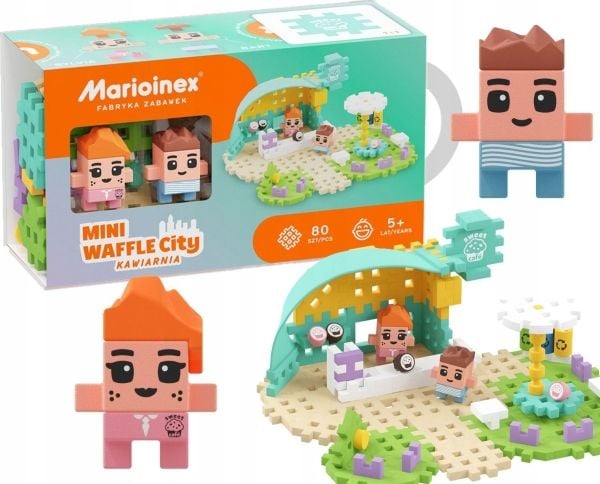 Marioinex Mini Waffle Kawiarnia klosser 80 deler