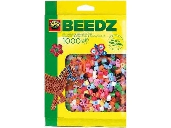 SES Creative Beedz 00745, 1000 styck, 5 År, Pojke/flicka, Barn, Plast, Multifärg