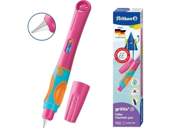 Pelikan 820240, Rosa, Fyllesystem med patron, Høyrehendt, 1 stykker