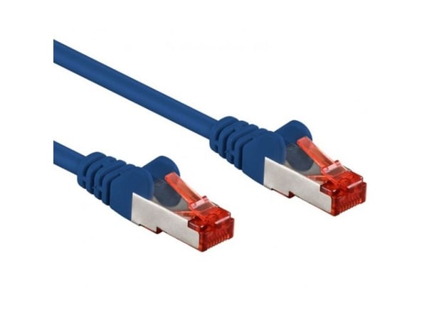 Intellinet 733533, 3 m, Cat6, S/FTP (S-STP), RJ-45, RJ-45, Blå