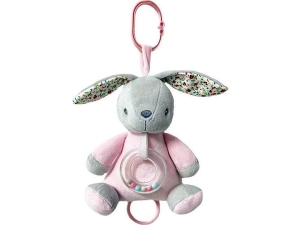 Tulilo Musikkboks Bunny rosa 18 cm