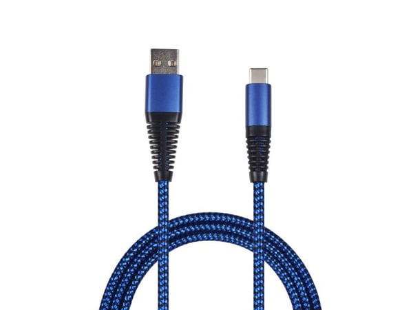 2GO 795950 USB-kabel 1 m USB 3.2 Gen 1 (3.1 Gen 1) USB B USB C Blå (795950)