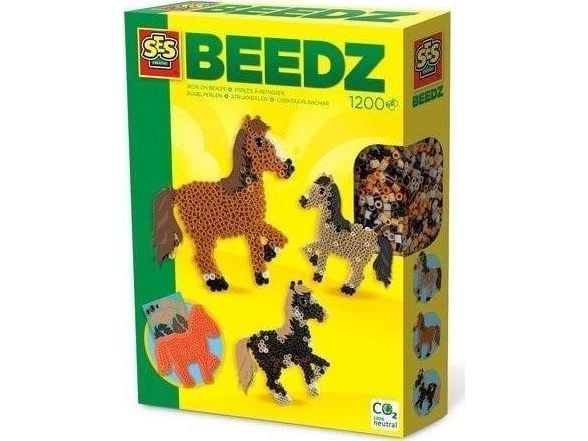 SES Creative Beedz 06214, 5 År, Pojke/flicka, Barn, Plast, Multifärg, 1200 styck